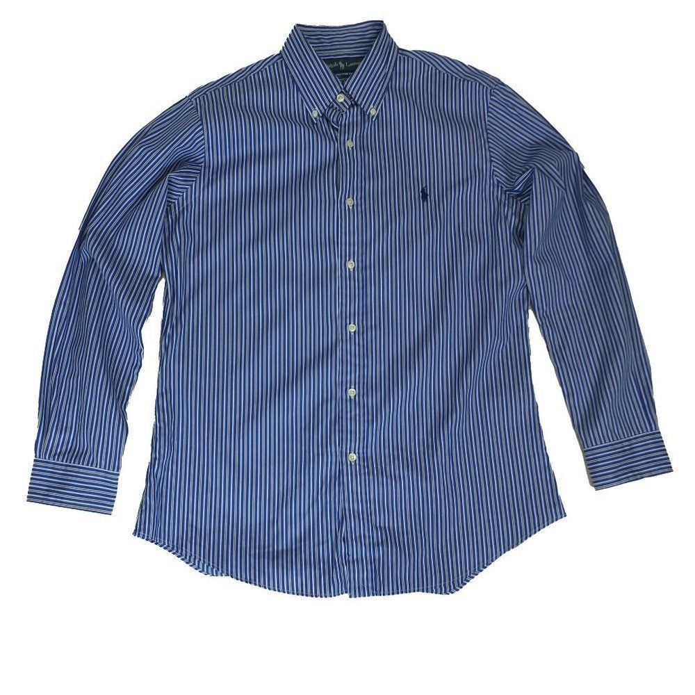 RALPH LAUREN CUSTOM FIT DRESS SHIRT SZ 15.5